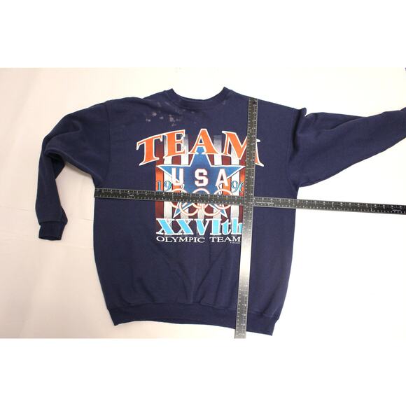 Vintage Atlanta Georgia USA 1996 Olympics Sweatshirt Large - Picture 5 of 7